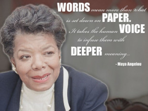 April 4, 1928 - May 28, 2014 --Quote: Words mean more than what is set ...