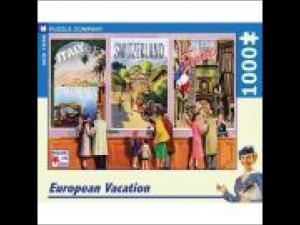 European Vacation 1000 Piece Jigsaw Puzzle