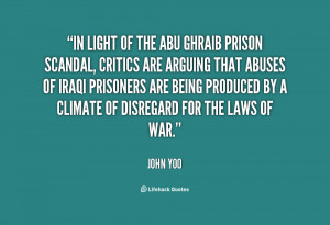 Abu Ghraib Prison Scandal
