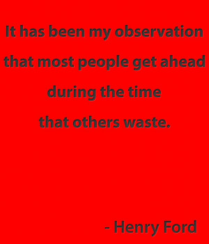 Henry Ford Inspirational Quote