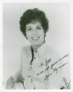 BESS MYERSON INSCRIBED PHOTOGRAPH SIGNED DOCUMENT 278236