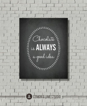 ... quotes chocolate typography posters art prints plaque quotes art wall
