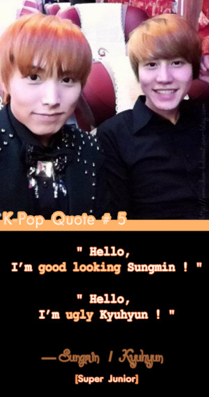 KPOP Quote of the Week [Nov11] — Kyumin.