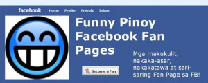 Funny Pinoy Facebook Fan Pages