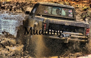 little mud on the tires