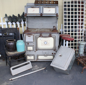 Antique Home Comfort Wood Burning Cook Stoves