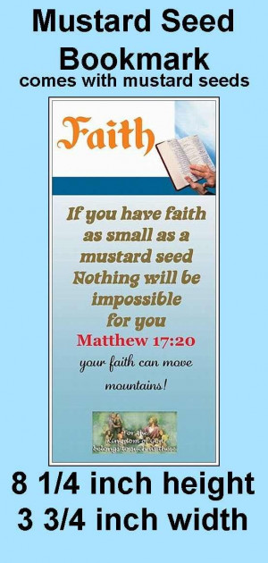 Mustard Seed Faith Quotes Clinic