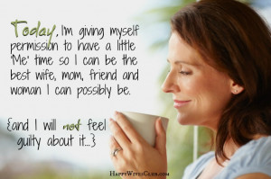 Giving Yourself Permission for ‘Me’ Time {& Link Up}
