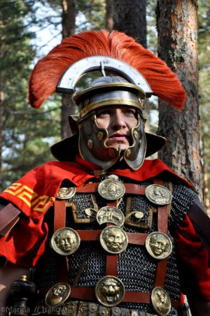 Modern recreation of Roman Centurion armor circa 1st-2nd c. A.D.