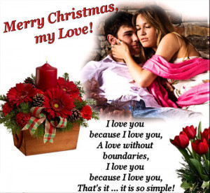 Merry Christmas Quotes For Your Girlfriend ~ Love Quotes For Her ...