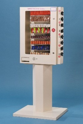 Famous Li'L Snacker II 8 Column Mechanical Snack Vending Machine #1168