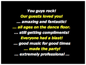 Here's what our clients have to say about us ...