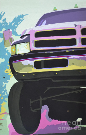 Pickup Truck Paintings for Sale