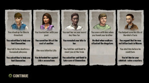 My Choices In the walking Dead season 1 the game by awesomedragon