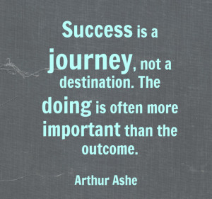 success is not the destination its the journey success quote