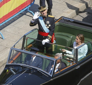 ... , proclamación de Felipe de Borbón como Felipe VI, Rey de España