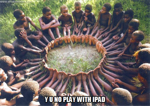 NO play with iPad