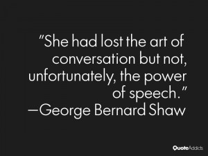 Quotes About the Lost Art of Conversation