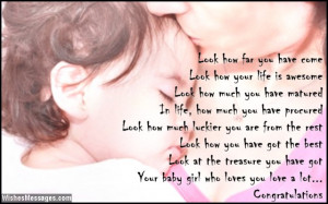 Congratulations for baby girl: Poems for newborn baby girl