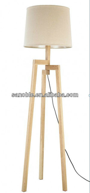 Modern Wood Floor Lamps