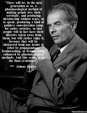 Aldous Huxley. Click to enlarge