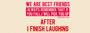 We Are Best Friends Facebook Cover