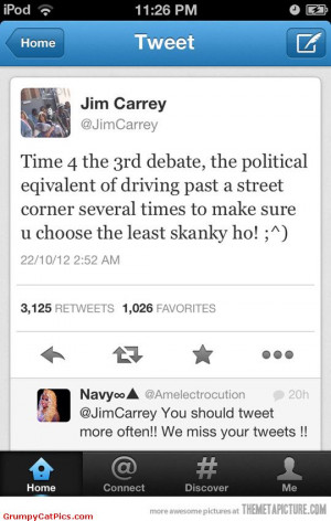 Funny Tweets Jim carrey tweets about