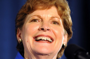 jeanne shaheen takes on sununu for senate in this photo jeanne shaheen
