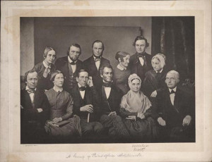Group of Philadelphia Abolitionists with Lucretia Mott, Photograph ...