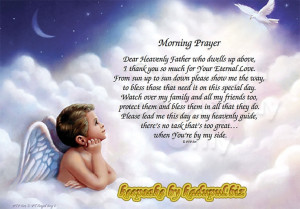 Sweet children poems - Morning Prayer