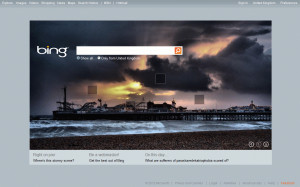 bing also tried to win some brownie points by changing the bing ...