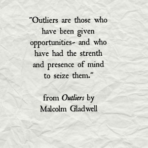 Outliers quote