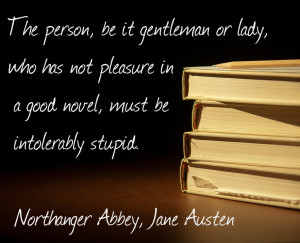 Quote me on that… people who sneer at fiction