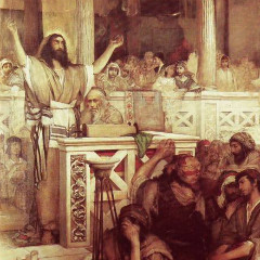 Christ Preaching at Capernaum' by Maurycy Gottlieb (Wikimedia Commons ...