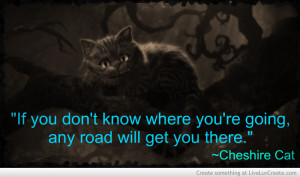 alice in wonderland cheshire cat quote i imgur