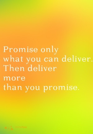 promises #quotes #delivery