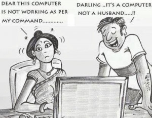 Husband and wife funny conversation