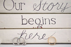 Our story begins here :)