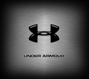 Brushed Aluminum Under Armour Logo