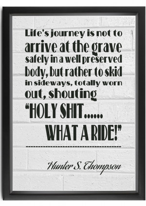 ... File Digital Download Hunter S Thompson Quote 