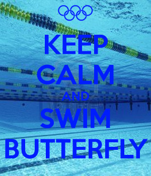 Keep Calm And Swim Design