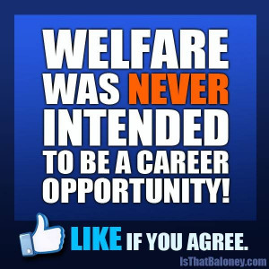 Welfare is not a 