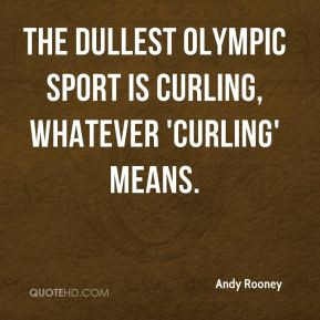 Curling Sport Quotes