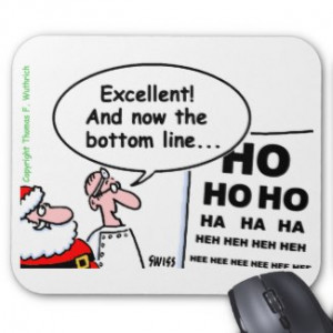 Funny Optometrist Cartoon mousepad