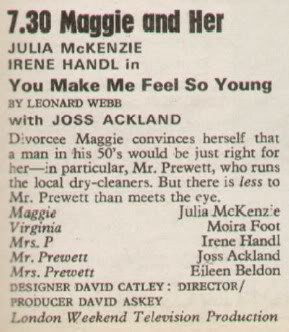 Thread: Julia McKenzie