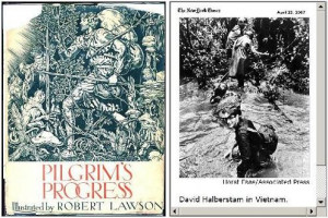 Pilgrim's Progress and David Halberstam