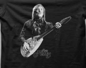 Tom Petty T-shirt The Grateful Dead shirt Heartbreakers Tshirt Rock ...