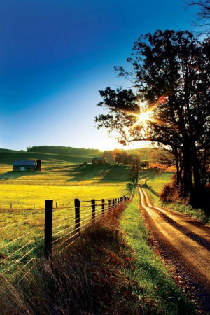 road country fence countryside farm Country Girl Cowgirl cowboys ...