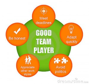 You are a team player