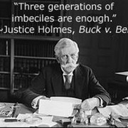 Chief Justice Oliver Wendell Holmes quote on the Buck vs Bell case.